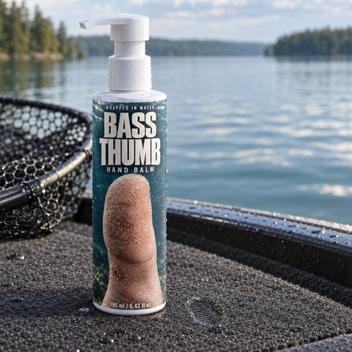 Bass Thumb Grip Relief hand balm by Wrapped In Water