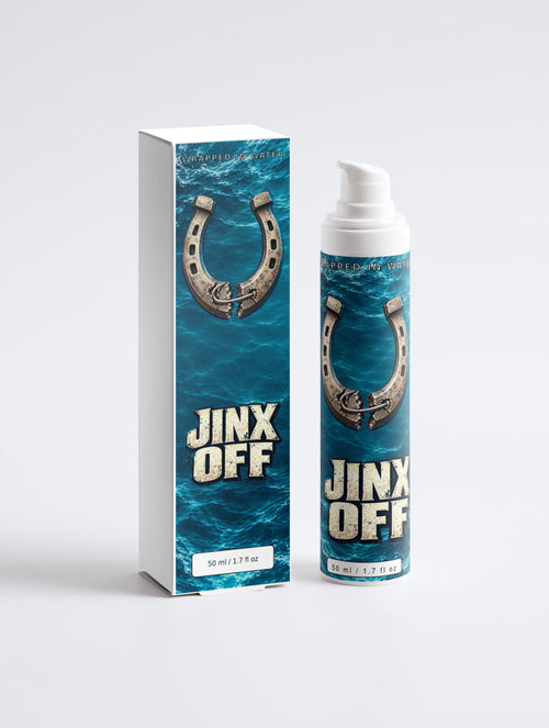 Jinx Off fragrance-free hand balm bottle by Wrapped In Water